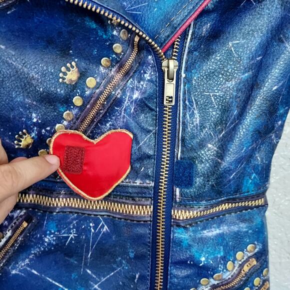 Disney Descendant's Evie Full Costume Size 5/6 - Picture 8 of 11